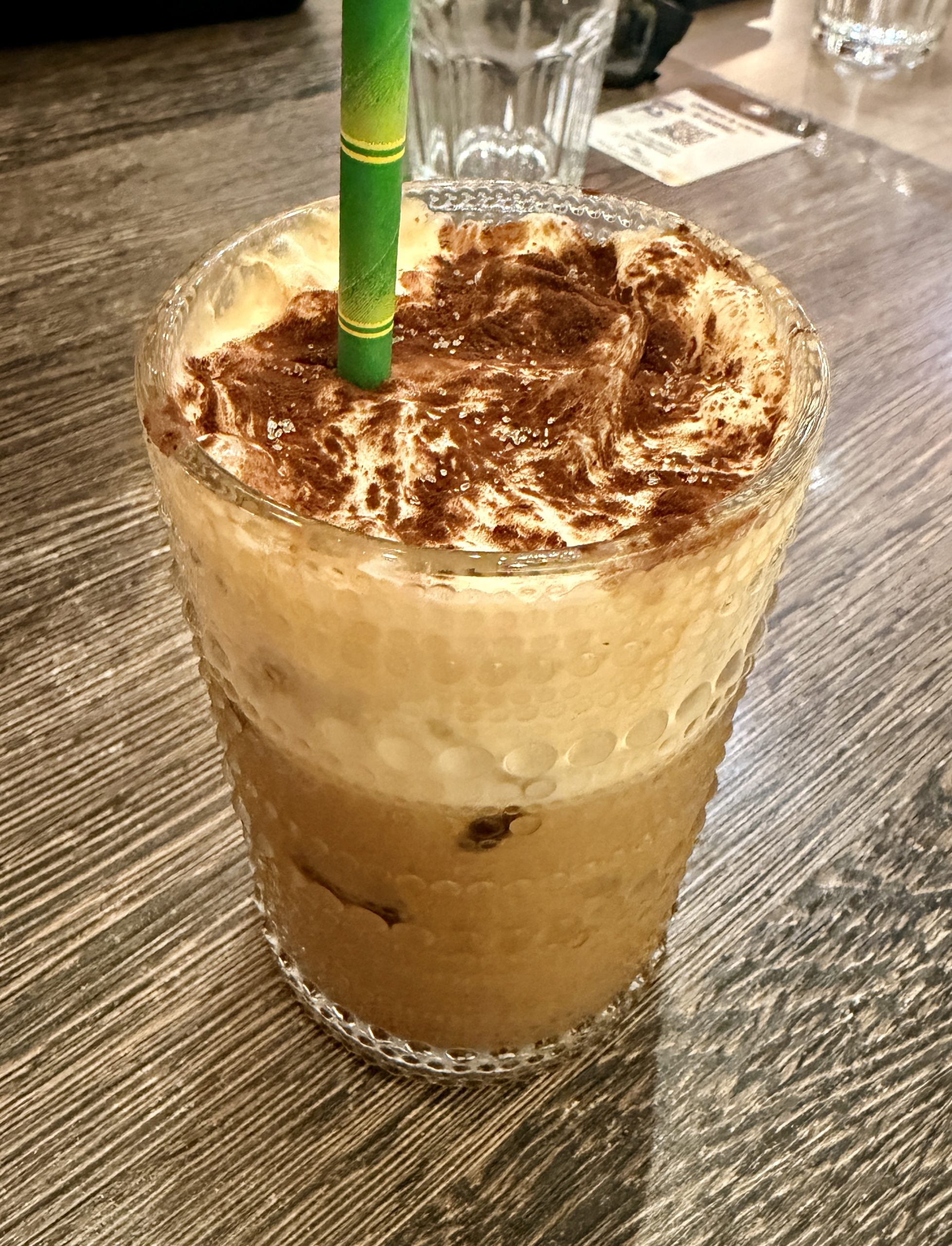 Salted Vietnamese coffee at An Di Docklands