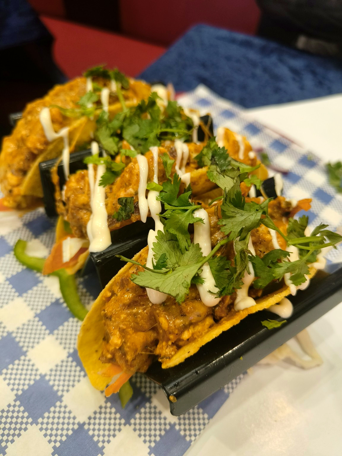 Paneer Tikka Tacos at Garg Indian Kitchen Truganina